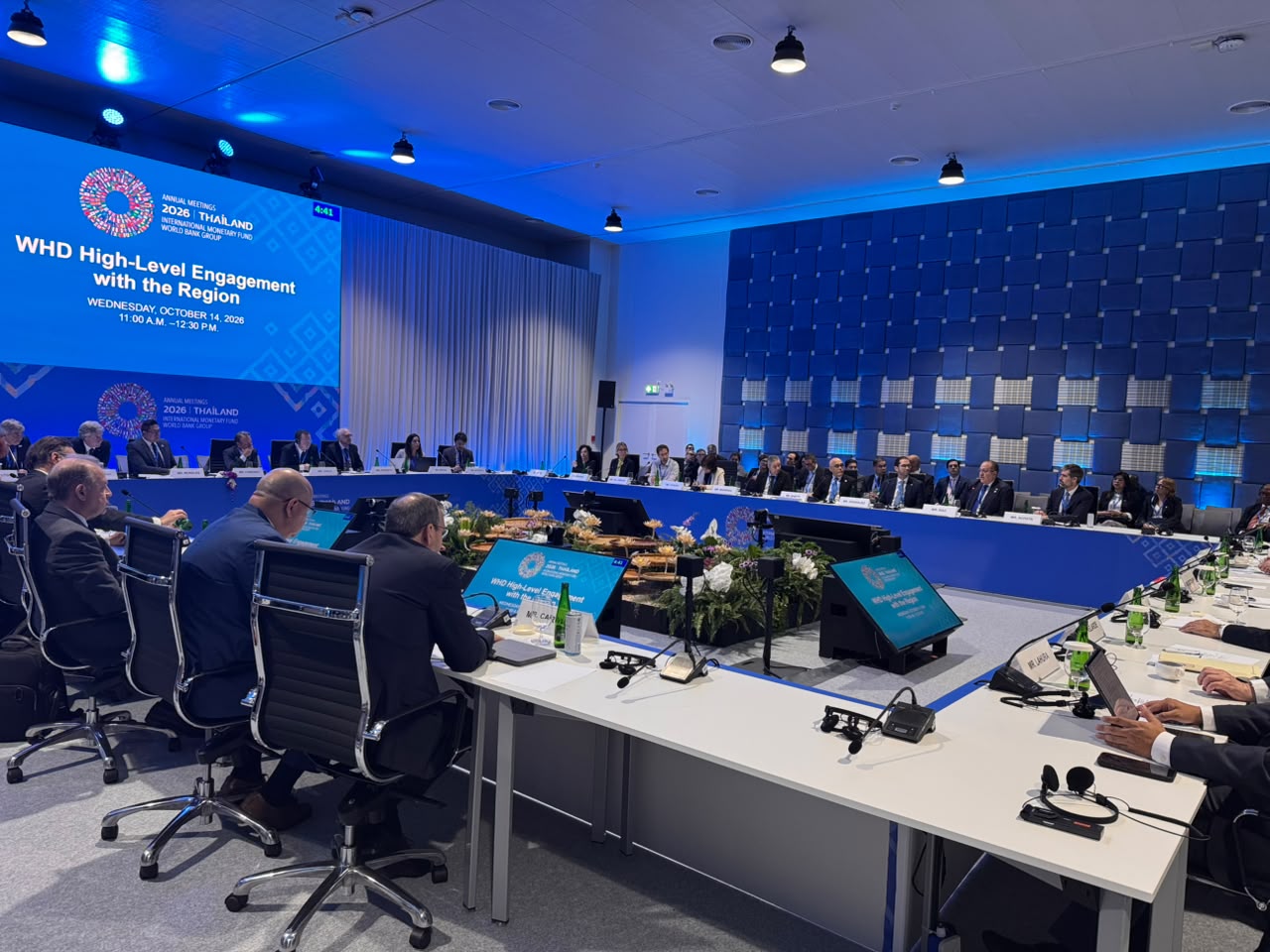 Reunión de alto nivel del FMI con países del Hemisferio Occidental en Bangkok, Tailandia